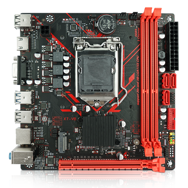 X7 VB V2.0 Intel LGA 1155 Second Third Generation Xeon E Series B75 Desktop Motherboard 