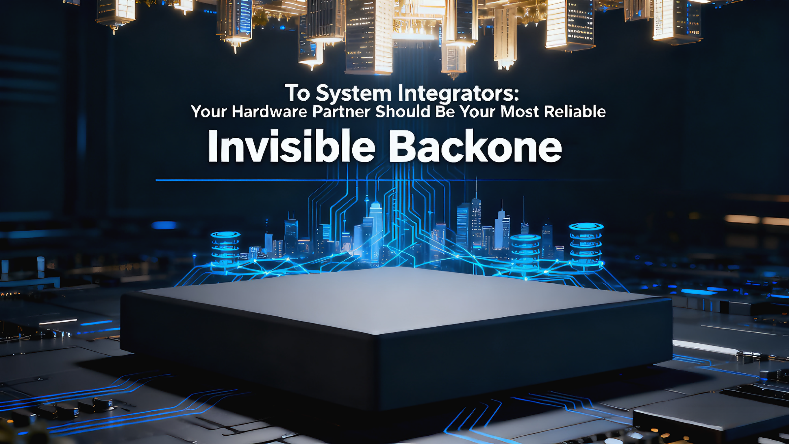 The hidden cornerstone of a system integrator: How to choose a hardware partner that can carry your brand’s reputation