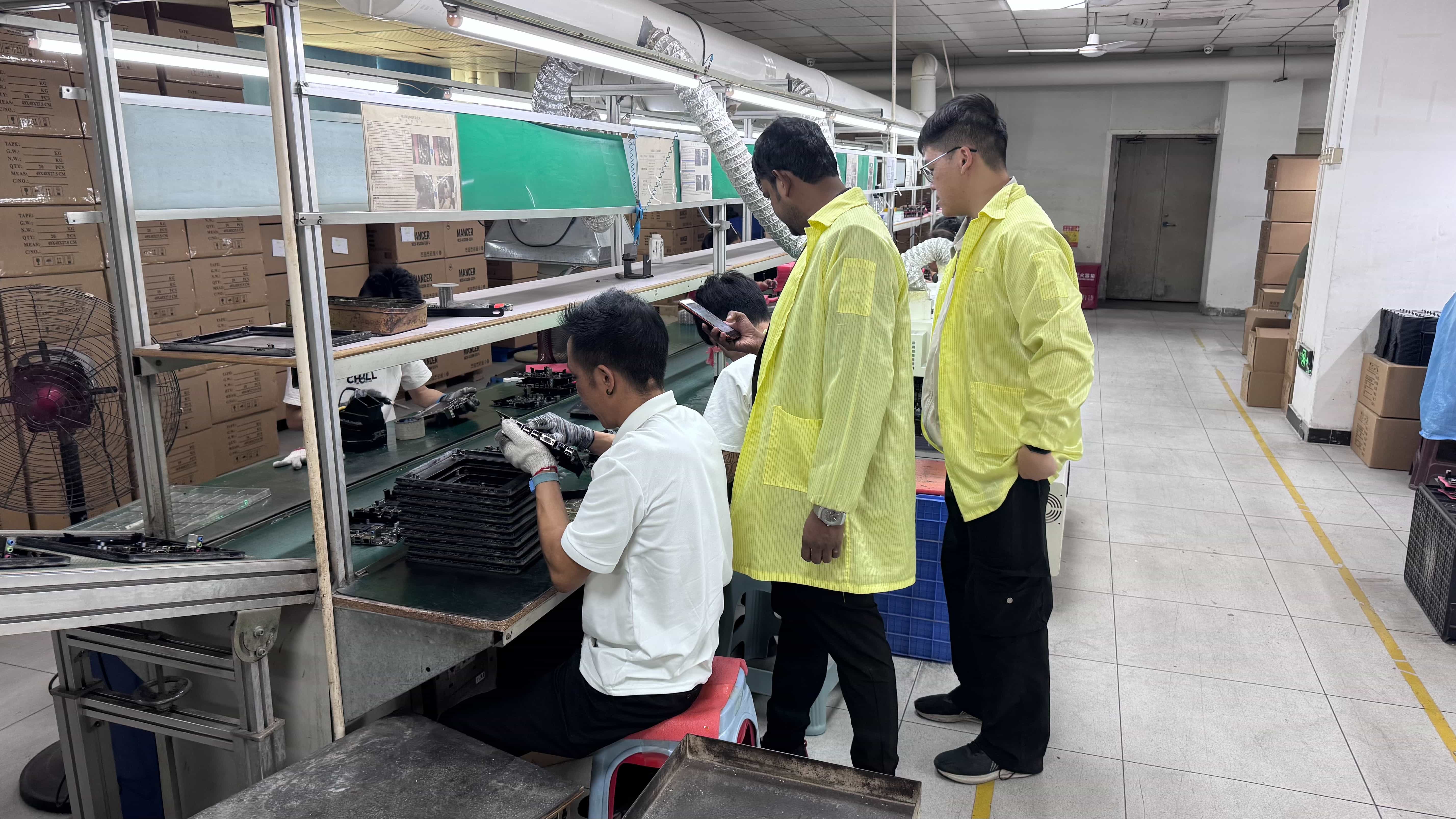 Bangladesh Clients Visit Angxun: Inside Our SMT & DIP Manufacturing Capabilities for OEM/ODM Projects